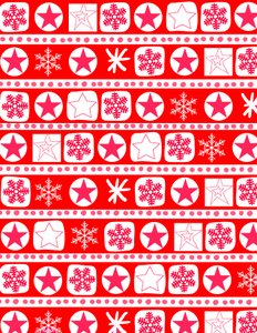 Kerst inpakpapier streep