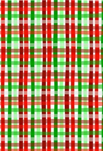 Kerst inpakpapier ruit