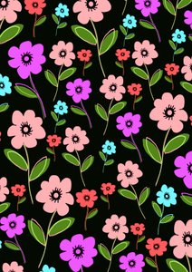 Retro Bloemen