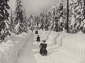 Wintersport bij Kristiania