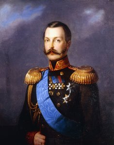 Portret van tsaar Alexander II
