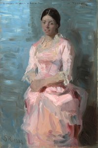 Portret van Frederikke Tuxen, 1882