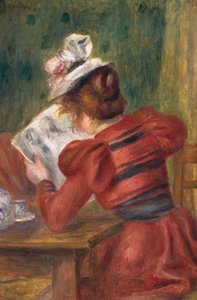 Jong Meisje Lezend, 1897