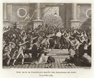 De dood van Jacques de Flesselles