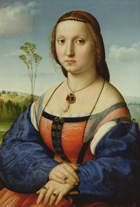 Portret van Maddalena Doni, 1506