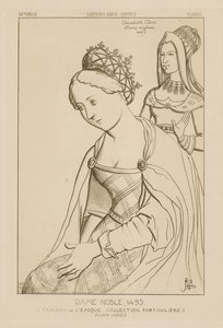 Elizabeth Clere, Engelse edelvrouw, 1495