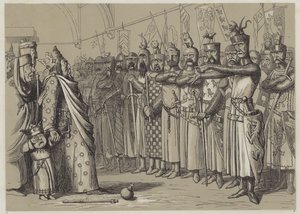 Hendrik III ontmoet zijn parlement