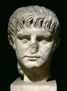 Hoofd van Nero (37-68 AD) (marmer)