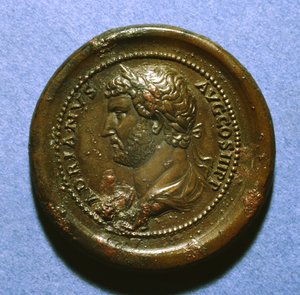 Medaille van Hadrianus, 117-38 (goud)