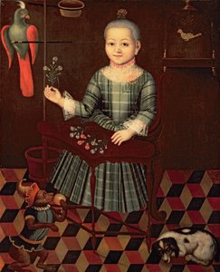 Portret van een klein meisje