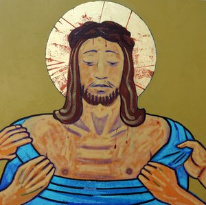 Jezus wordt ontkleed
