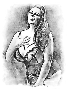 Mooi curvymodel