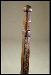 Runenkalender uit Finland, 1566 (hout)