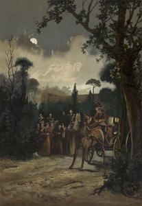 Paus Pius IX verlaat Rome, 1848