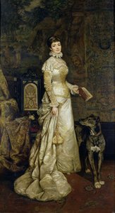 Portret van Helena Modrzejewska (1840-1909) 1880