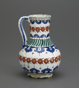 Kruik, Iznik, Ottomaanse dynastie, 16e-17e eeuw