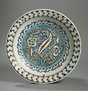 Steenpasta bord, Iznik, Turkije