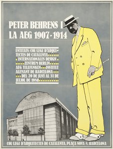 Peter Behrens en AEG 1907-1914 Poster