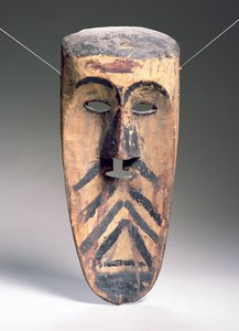 Houten masker, uit Vietnam
