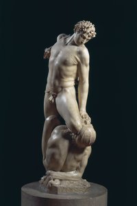 Eer Triomfeert over Bedrog, ca.1561 (marmer)