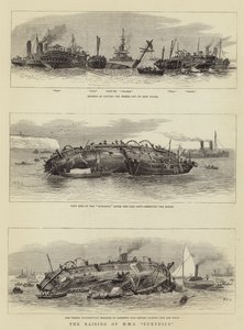 Het optillen van de HMS Eurydice