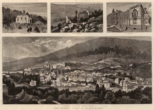 Het Bezoek van de Koningin aan Baden-Baden