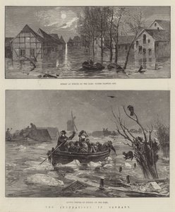 De Overstromingen in Duitsland