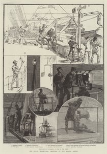 De marine manoeuvres