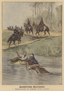 Militaire manoeuvres van het Franse leger
