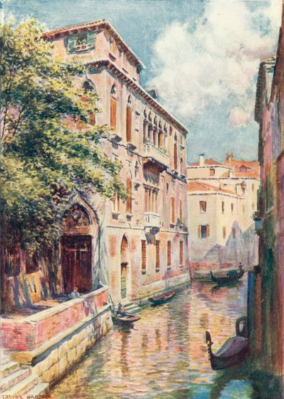 Palazzo Sanudo Van Axel door A. Trevor Haddon