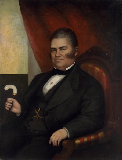 Portret van John Jones, c.1865 door Aaron E. Darling