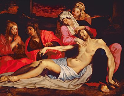 De klaagzang van Christus door Abraham Janssens van Nuyssen