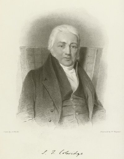 Samuel Taylor Coleridge door Abraham after Wivell