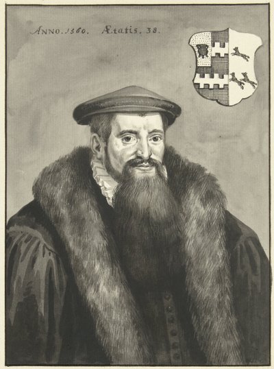 Portret van Van Slingelandt door Aert Schouman