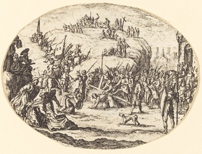 De Kleine Kruisdraging door After Jacques Callot