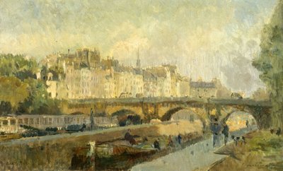 De Pont Neuf door Albert Charles Lebourg