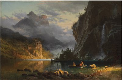 Zonder titel door Albert Bierstadt