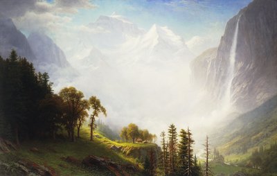 Majesteit van de Bergen door Albert Bierstadt