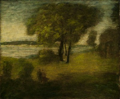 De Rivier door Albert Pinkham Ryder