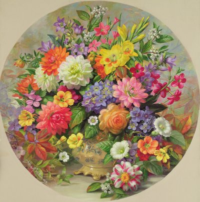 Bloemen van de Herfst door Albert Williams