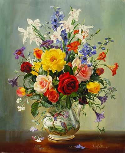 Zomerbloemen door Albert Williams