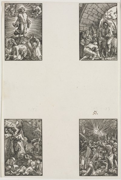 De Val en Verlossing van de Mens door Albrecht Altdorfer