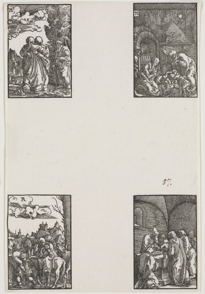 De Val en Verlossing van de Mens door Albrecht Altdorfer