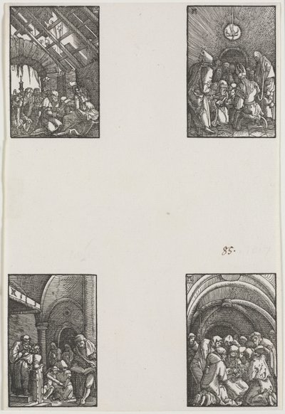 De Val en Verlossing van de Mens door Albrecht Altdorfer