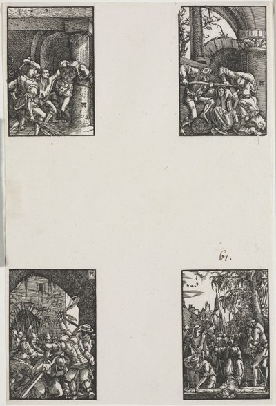 De Val en Verlossing van de Mens door Albrecht Altdorfer