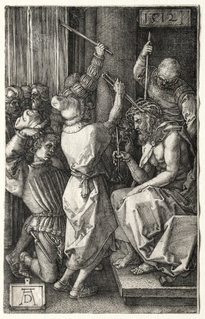 Christus gekroond met doornen, 1512 door Albrecht Dürer