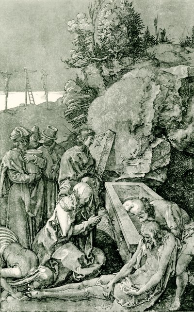 Graflegging van Christus door Albrecht Dürer