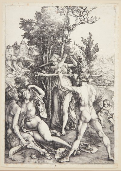 Hercules op de tweesprong door Albrecht Dürer