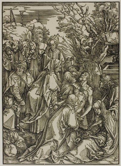 De Kruisafneming, uit De Grote Passie door Albrecht Dürer