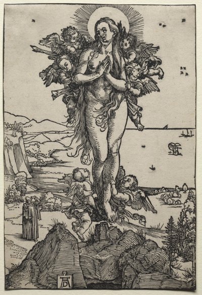 De extase van Maria Magdalena door Albrecht Dürer